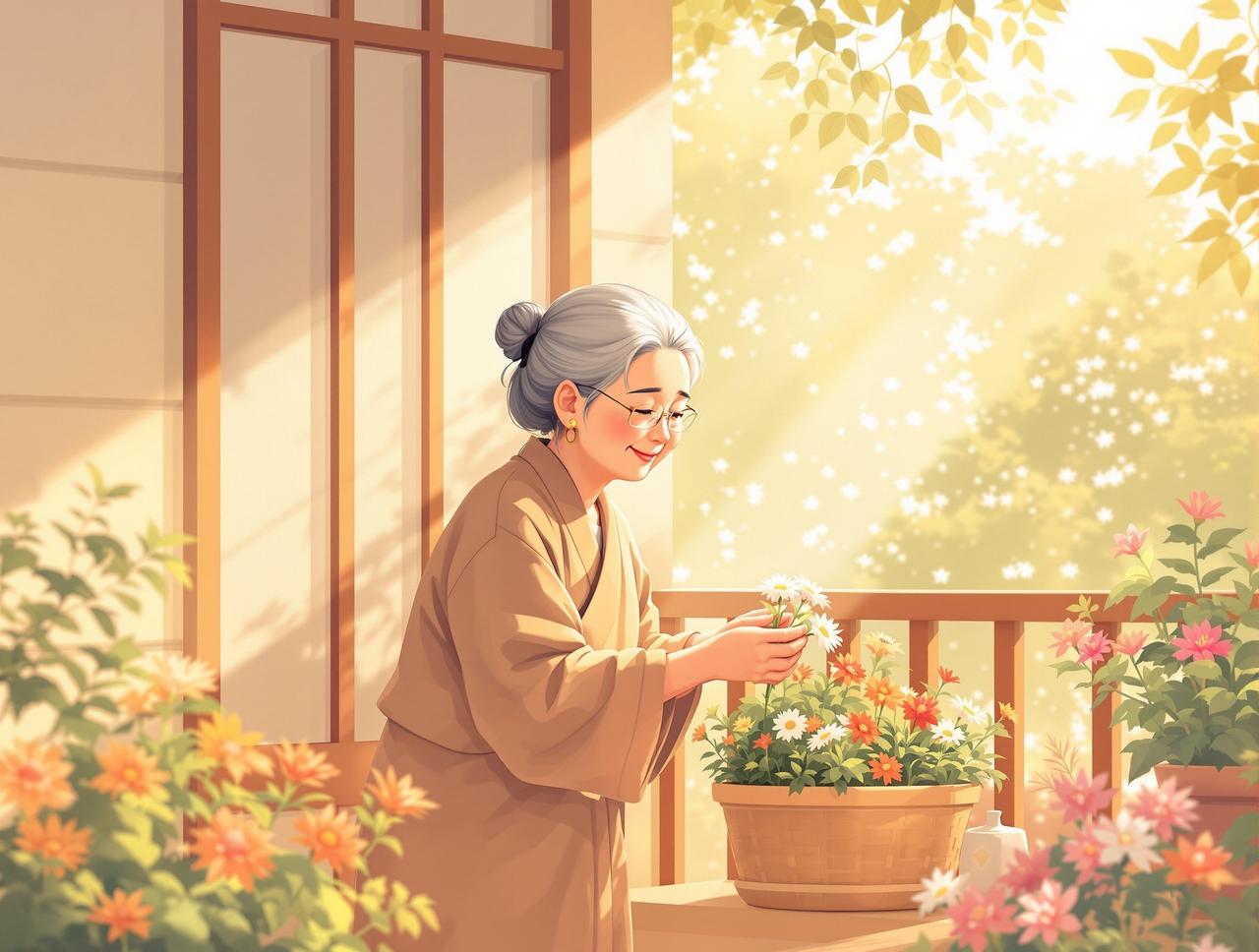 苦瓜短剧《妈妈的退休生活》家庭温情短剧 苦瓜短剧 - 妈妈的退休生活 - 家庭温情动漫短剧封面